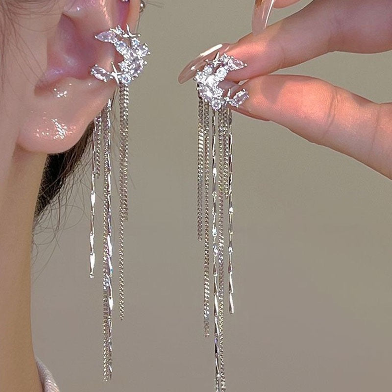 Tassel Temperament Ear Bone Clip