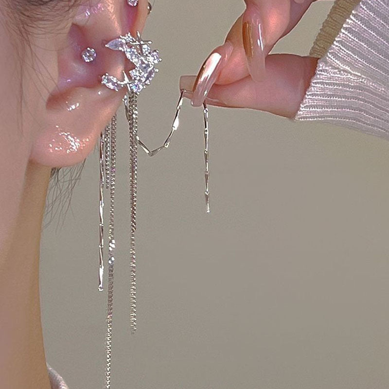 Tassel Temperament Ear Bone Clip